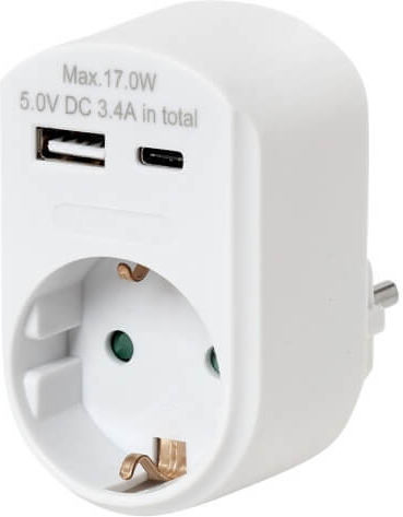 Electra Единично гнездо с USB-C