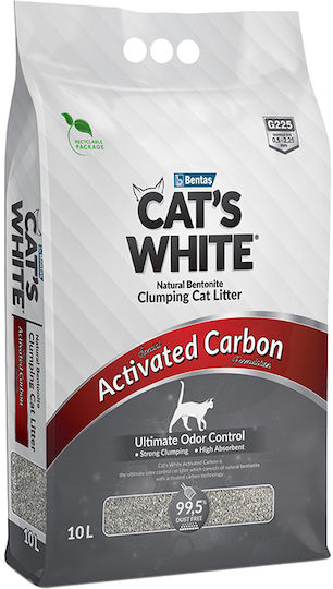 Cat's White Άμμος Γάτας Μπετονίτης 10lt