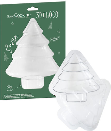 Scrap Cooking Weihnachtlich Platte Braun L18xB15.9xD3cm.