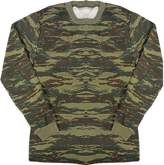 Join Army1000 Μπλούζα Φούτερ Παραλλαγής Φλις Πράσινο