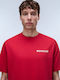 T-Shirt Burgundisch