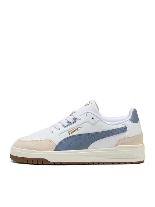PUMA Мъжки Сникърси Бели - Светлосини