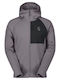 Μπουφάν Evening Grey - Black