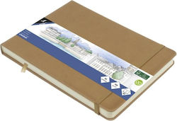 Skizzenbuch A5 Querformat Taupe 140gr 160Seiten...