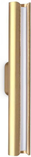 Ideal Lux Dorica Lamp Wall with Integrated LED and Warm White Light 30x7x4.5cm