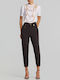 High Rise Women's Jean Pants Black