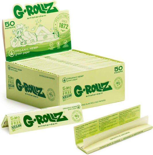 G-Rollz Zigarettenpapier King Size 50 Blätter 1Stück