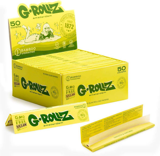 G-Rollz Foițe de Țigări Rulate King Size 50 foi 1buc