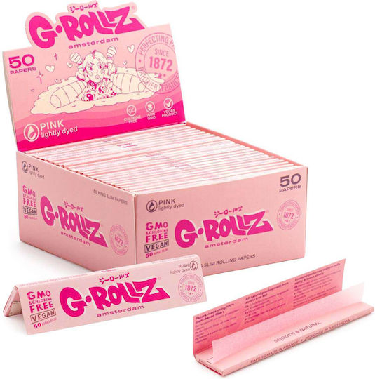 G-Rollz Χαρτάκια Στριφτού Τσιγάρου King Size 50 φύλλα 1τμχ