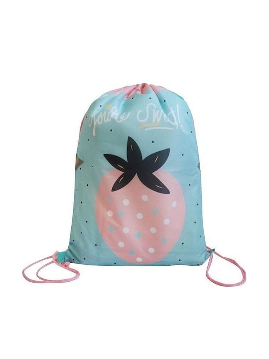 Beniamin Kinder Rucksack Beuteltasche Blau