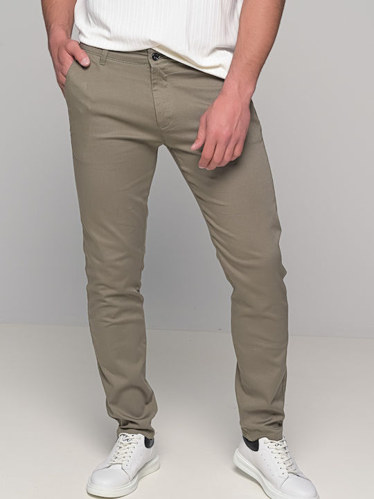 Ben Tailor Παντελόνι Chino Χακί