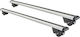 Farad Roof Bars Aluminum 2019+ (with Roof Rack Legs and Lock) Silver