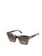 Tous Women's Sunglasses with Red Plastic Frame and Gray Lens