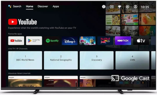 Philips Smart Televizoare 65" 4K UHD LED 65HFL4518U/12 (2025)