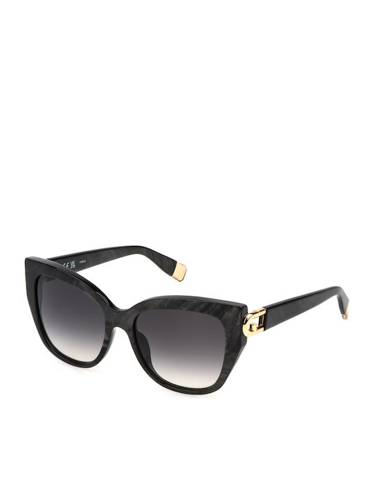 Furla Sonnenbrillen Μαύρα mit Kunststoff Gestell