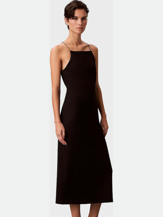 Calvin Klein Milano Slip Dress with Tearing Black LV044F208G-UB1 |  Skroutz.mt