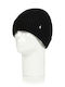 Beanie Ανδρικός Σκούφος Πλεκτός σε Μαύρο χρώμα