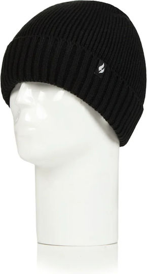 Beanie Beanie Knitted in Black color