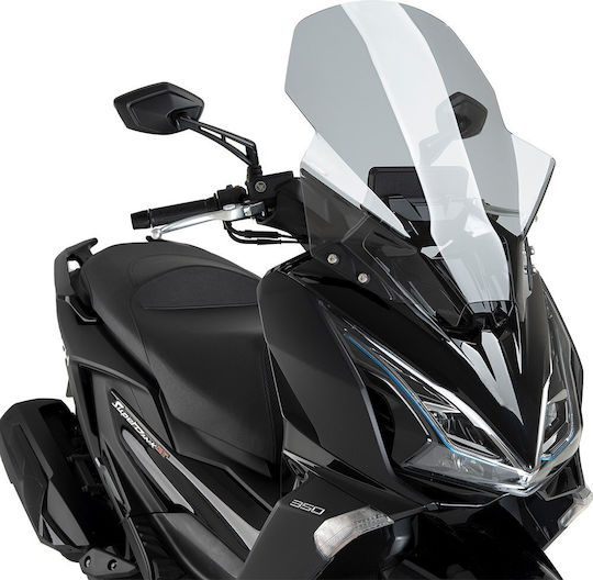 Smoke Visor V-tech Line Touring Kymco Super Dink Gt 125/300 25/26 22697h Puig