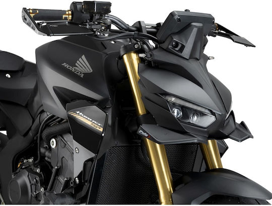 Front Spoilers Naked Frontal Spoilers Matt Black Honda CB1000 Hornet SP 25 22383J Puig