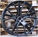 Audi Style 1332 9.5x21 5x112 Et30 Black Glossy