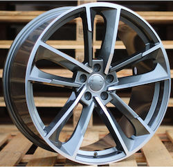 Audi Style 1329 9x21 5x112 Einpresstiefe Et33 Gun Metal Face Bearbeitet