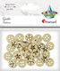 Titanum Holzhandwerksdekoration Buttons Holzsternchen 13mm 30Verpackungen
