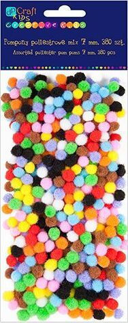 Polyester Pom Poms Dp Craft 7mm 380 Pieces Dalprint