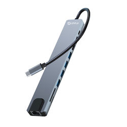 Luvlu Stație de andocare cu USB-C HDMI 4K PD Ethernet