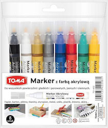 Tomasza z Akwinu Marker Acrilic Multicolor