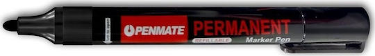 Penmate Permanent Markers Black 12pcs