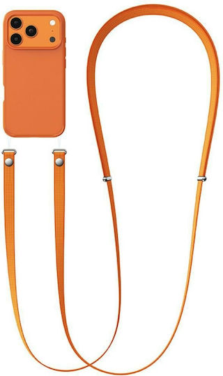 Usams Zb360 Nackenriemen für Handys Orange