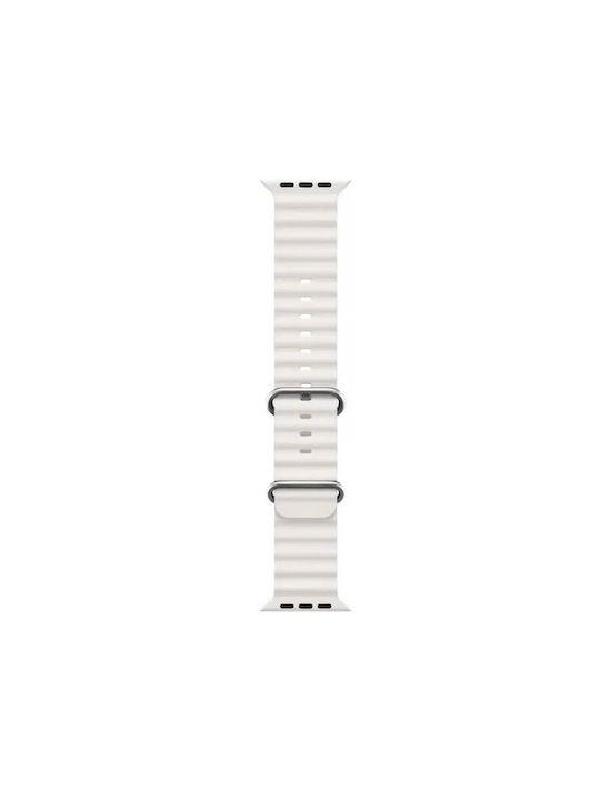 Vidvie Wa01 Λουράκι Σιλικόνης Apple Watch 1 2 3 4 5 6 7 8 Se 38 40 41mm Λευκό Vidvie Wa01 Λουράκι Σιλικόνης Apple Watch 1 2 3 4 5 6 7 8 Se 38 40 41mm Λευκό