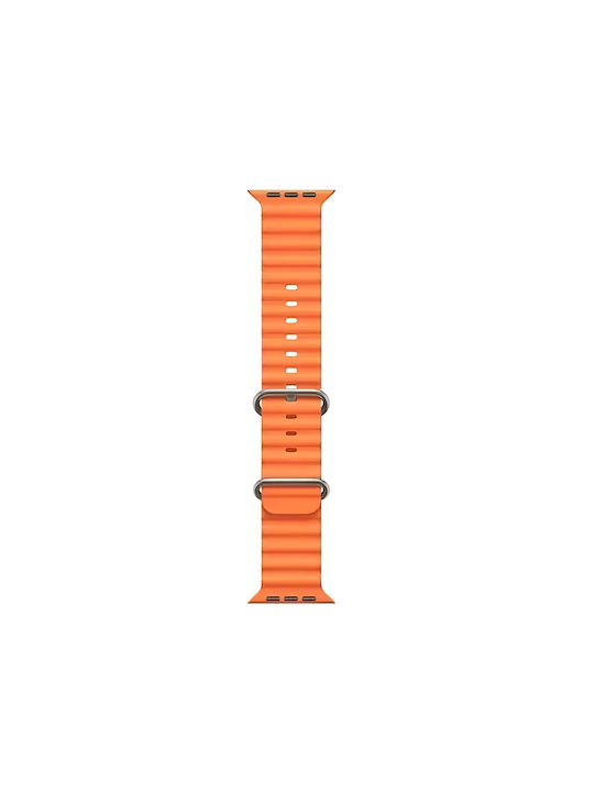 Vidvie Wa01 Λουράκι Σιλικόνης Apple Watch 1 2 3 4 5 6 7 8 Se 38 40 41mm Πορτοκαλί Vidvie Wa01 Λουράκι Σιλικόνης Apple Watch 1 2 3 4 5 6 7 8 Se 38 40 41mm Πορτοκαλί