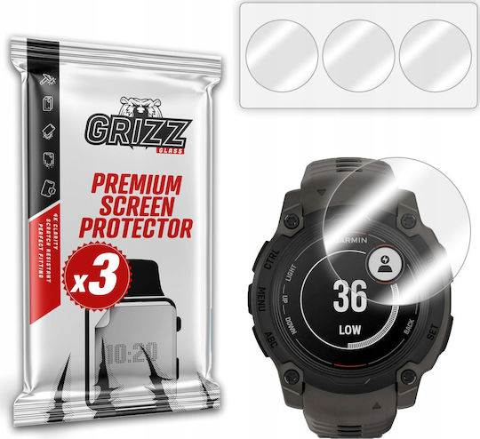 Grizzglass Hydrofilm Hydrogel Displayschutzfolie Garmin Instinct E 40mm