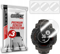Grizzglass Hydrofilm Hydrogel-Folie Garmin Instinct E 45mm