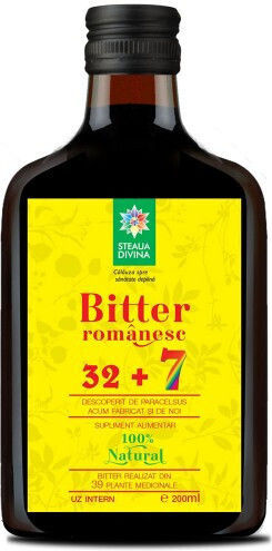 Steaua Divina Bitter Romanesc 32+7 200ml