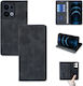 Vintage Magnet Wallet Mobile Phone Case Sonique Oppo Reno13 5g Black