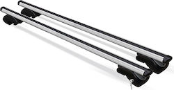 Menabo Bare De Acoperiș Din Aluminiu Dozer Xxl 150 Cm Culoare Argintie Hyundai H-1 Ii 2007> Bare Ridicate Bare Paralele Gol 2 Buc 7500/mb Mp.7500/mb-7