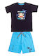 Kids' Set with Shorts Summer 2pcs Navy Blue