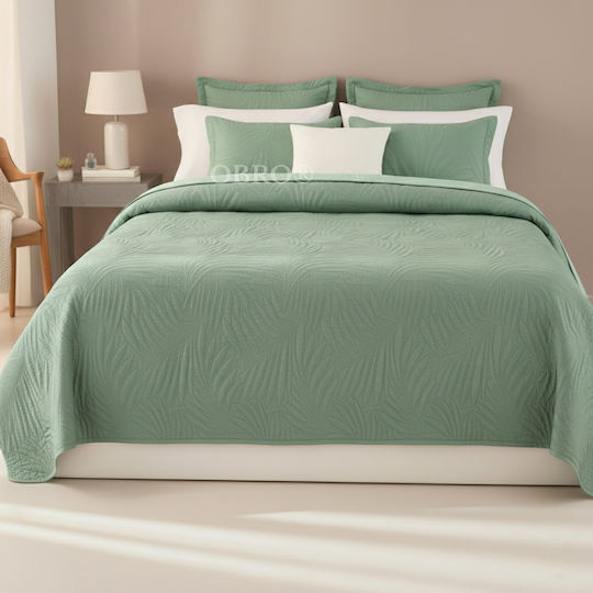 Κουβερλί Μονό Mint Green 160x230cm