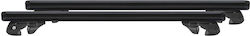 Menabo Aluminum Car Roof Bars for Honda Shuttle 5D 2010 Set with Roof Rack Legs Black