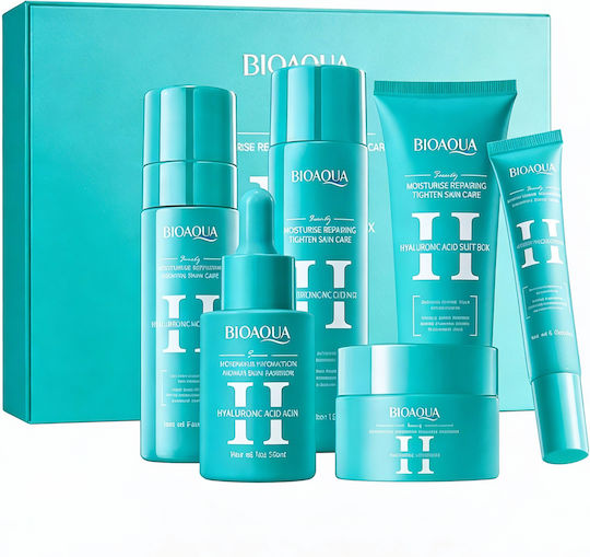 Bioaqua Σετ Περιποίησης για Ενυδάτωση & Λάμψη 6τμχ