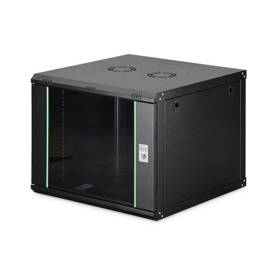 Digitus Montat pe perete Cabină Rack 19U 60x60cm Negru DN-37107