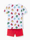 Zippy Kids' Pajamas Summer White