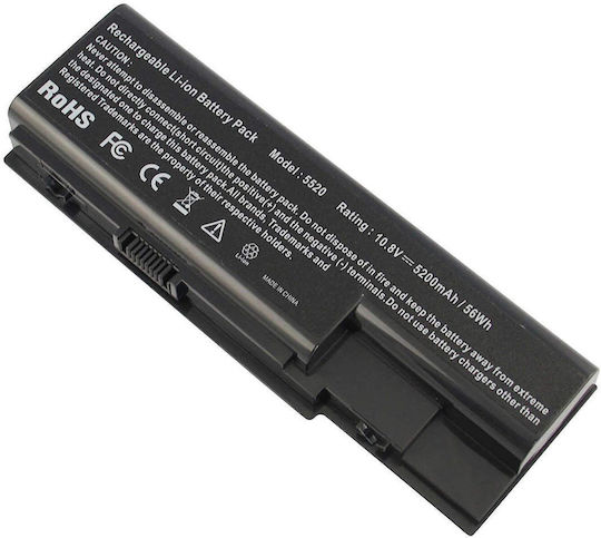 4.4ah Съвместима Батерия за Acer Aspire Acer Aspire 8920G, 8930, 8930G с 4400mAh