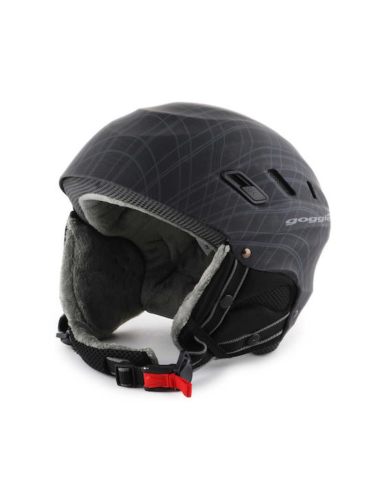 Goggle Herren Ski & Snowboard Helm in Gray Farbe