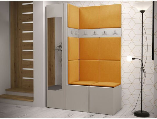 Hartford 277 Έπιπλο Εισόδου με Καθρέπτη Κασμίρι 124x46x186εκ. Hartford 277 Έπιπλο Εισόδου με Καθρέπτη Κασμίρι 124x46x186εκ.