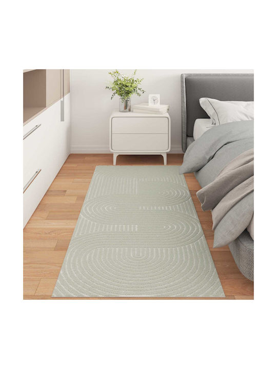vidaXL Anti-slip Rug Rectangular Green