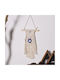 Macrame Hanging Wall Decor Made of Fabric 30x30cm